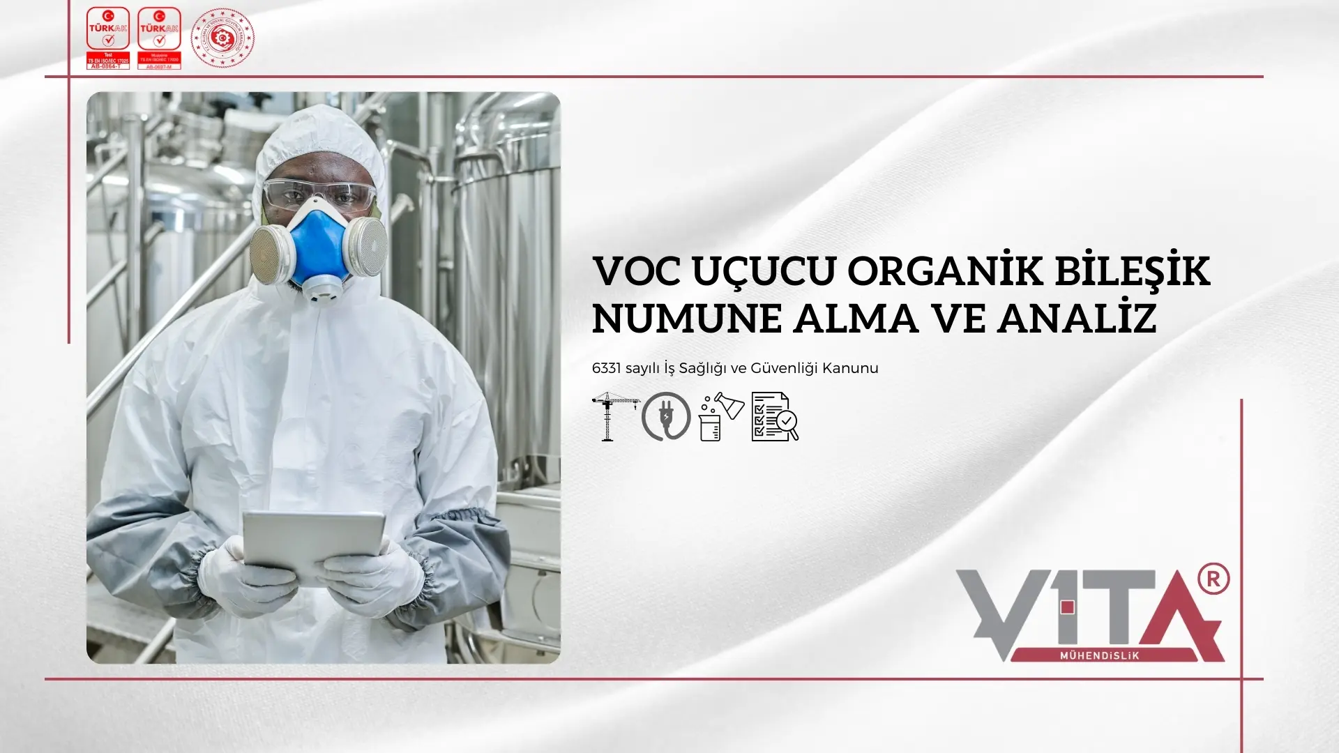 Uçucu Organik Bileşik VOC Numune Alma ve Analiz